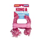 KONG Puppy Goodie Bone™ met touw Roze